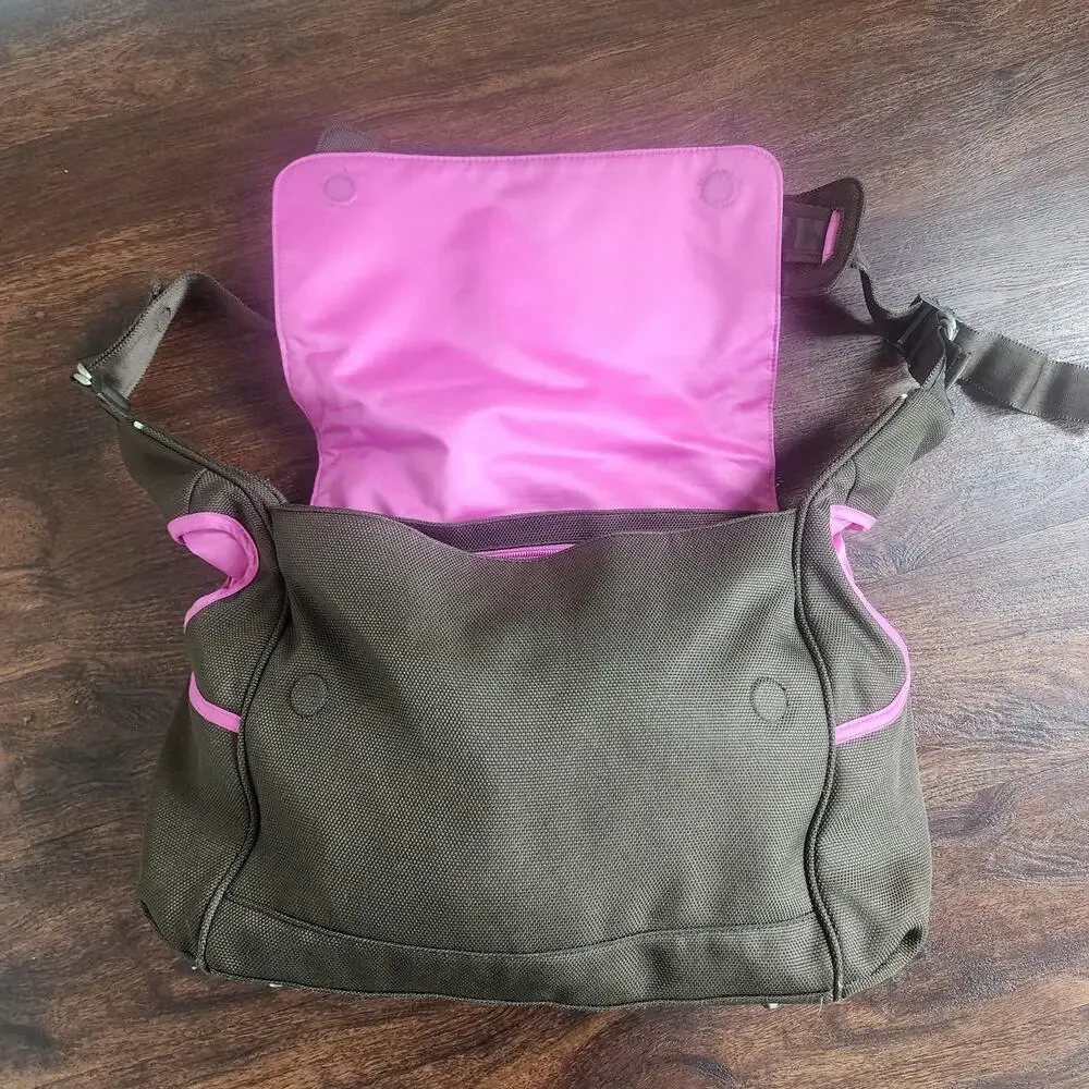 Pottery Barn Kids Brown Convertible Backpack Diaper Bag